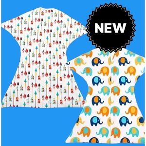 2-PACK SLEEPING BABY Zipadee-Zip‎ Sleeping Sack Cotton 3M-6M Extra Small NEW